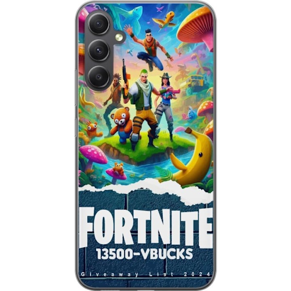 Samsung Galaxy A05s Gjennomsiktig deksel Fortnite