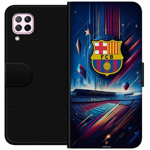 Huawei P40 lite Lommeboketui FC Barcelona