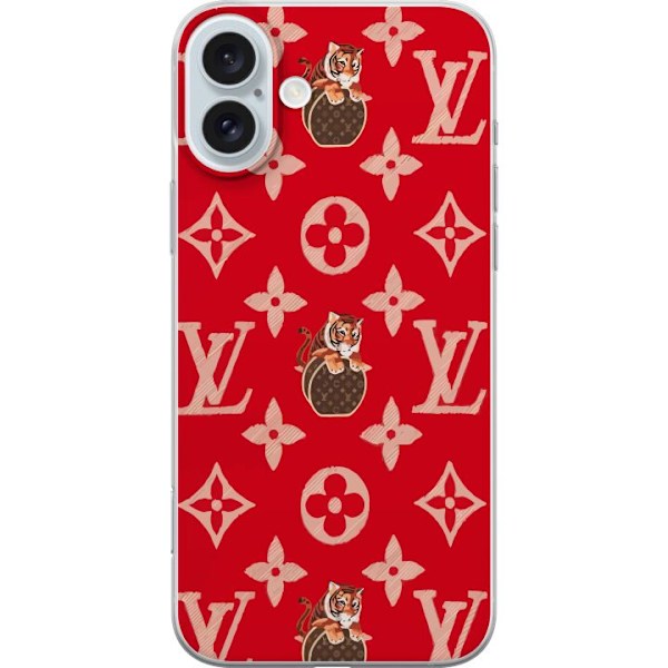 Apple iPhone 16 Plus Gennemsigtig cover LV Tiger