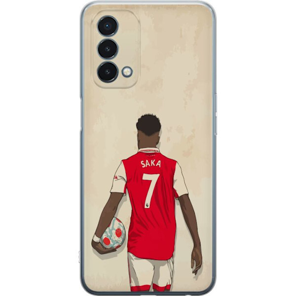 OnePlus Nord N200 5G Läpinäkyvä kuori Arsenal FC Jalkapallo Arsenal FC Motiivi Pelaaja Premier League Englanti Suosittu Urheilulaji Jalkapallotäht