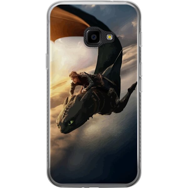 Samsung Galaxy Xcover 4 Läpinäkyvä kuori Loimuttajamestari