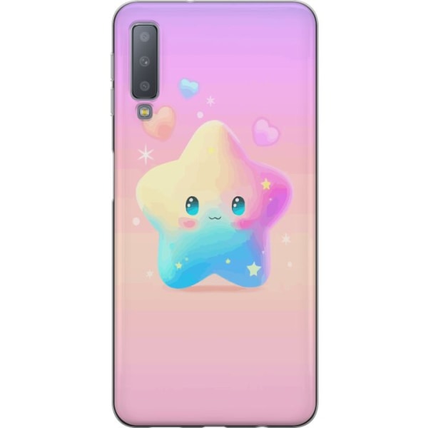 Samsung Galaxy A7 (2018) Gennemsigtig cover Stjerne