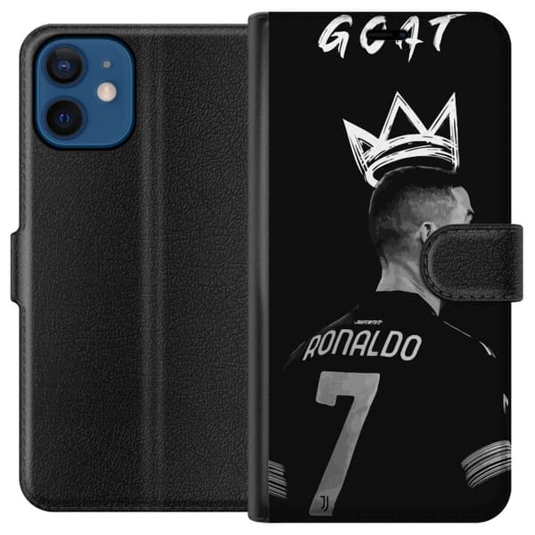 Kompatibelt Plånboksfodral till Apple iPhone 12 Cristiano Ronaldo