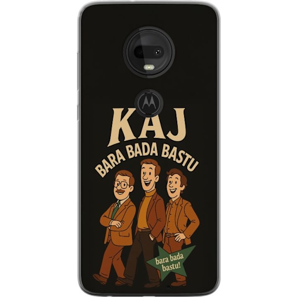Motorola Moto G7 Gennemsigtig cover Kaj Bara Bada Sauna Festiv