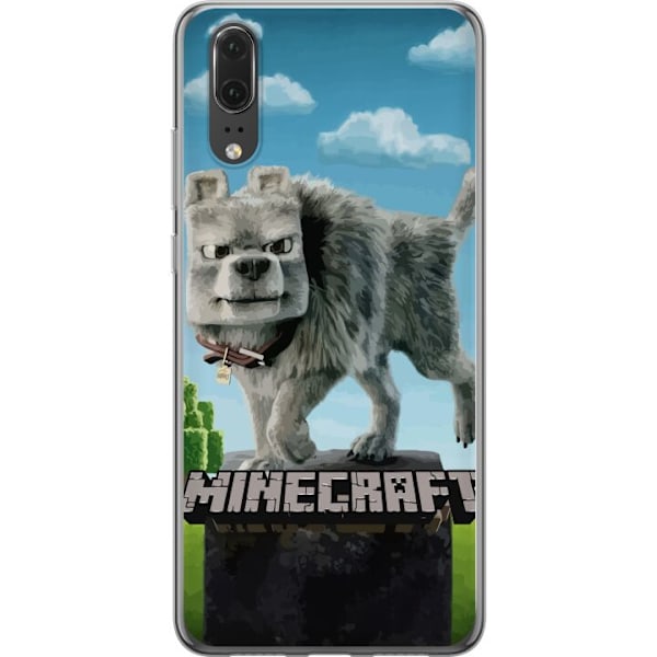 Huawei P20 Läpinäkyvä kuori A Minecraft Movie