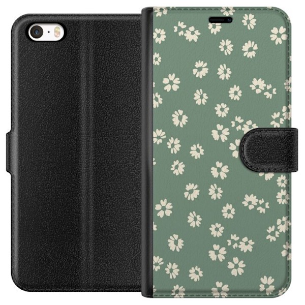 Apple iPhone SE (2016) Plånboksfodral Blomsterdröm – färg