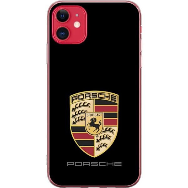 Apple iPhone 11 Genomskinligt Skal Porsche
