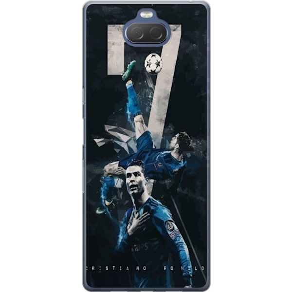 Sony Xperia 10 Plus Gennemsigtig cover Ronaldo