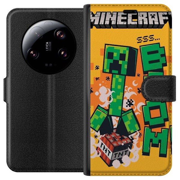 Xiaomi 13 Ultra Lompakkokotelo Minecraft Boom