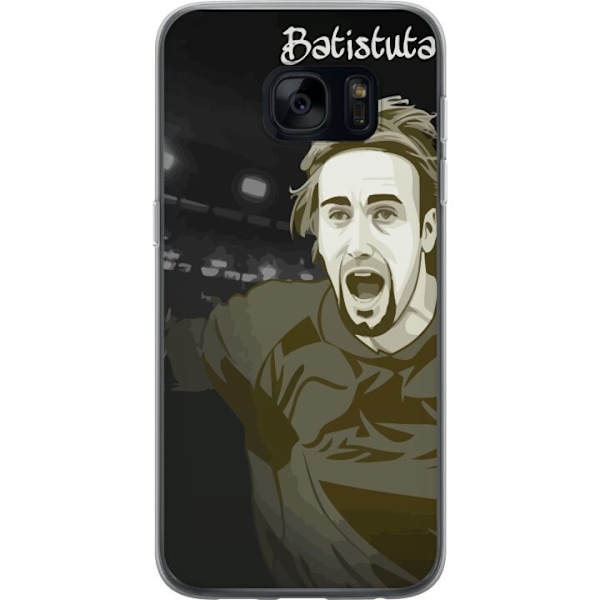 Samsung Galaxy S7 Gennemsigtig cover Gabriel Batistuta