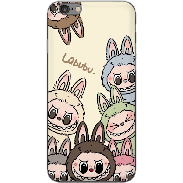 Apple iPhone 6s Plus Genomskinligt Skal Labubu Pastel Collecti