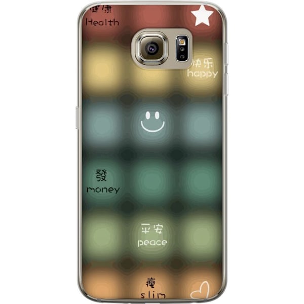 Samsung Galaxy S6 Genomskinligt Skal Mood