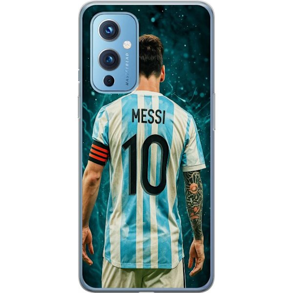 OnePlus 9 Läpinäkyvä kuori Messi