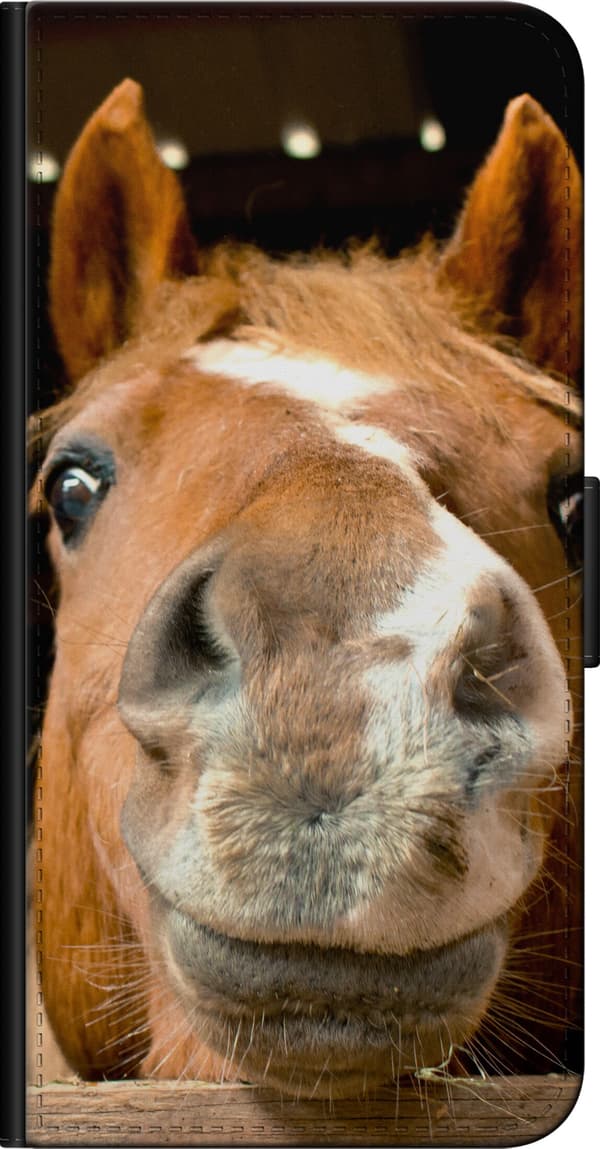 Kompatibelt Lommeboketui til OnePlus 9 Pro Glad Hest