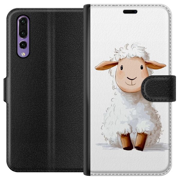 Huawei P20 Pro Lompakkokotelo Suloinen Lammas - lasten ja vauv
