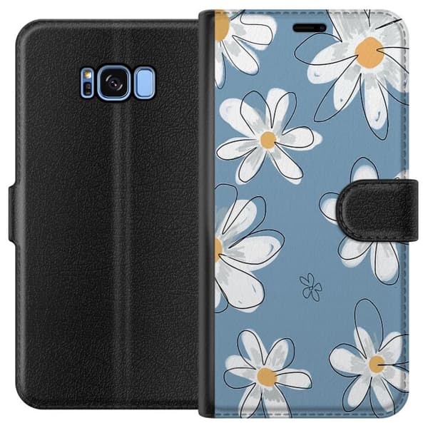 Kompatibelt Plånboksfodral till Samsung Galaxy S8 Prästkrage