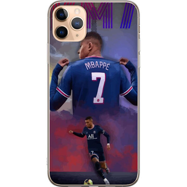 Apple iPhone 11 Pro Max Läpinäkyvä kuori MAP Jalkapallo Design Graafinen Kuviointi Moderni Urheiluaihe Trendikäs Jalkapallo Suosittu Graafinen Tyy