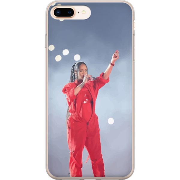Apple iPhone 8 Plus Läpinäkyvä kuori Rihanna – Trendsetting Looks & Style