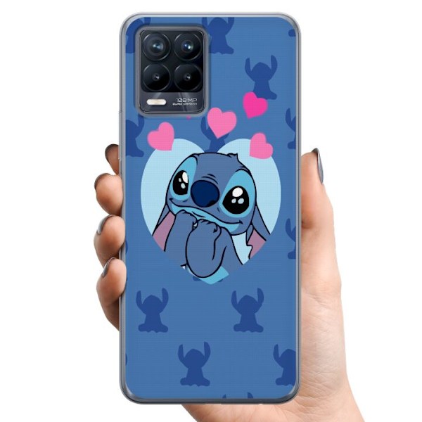 Realme 8 TPU Mobilskal Stitch