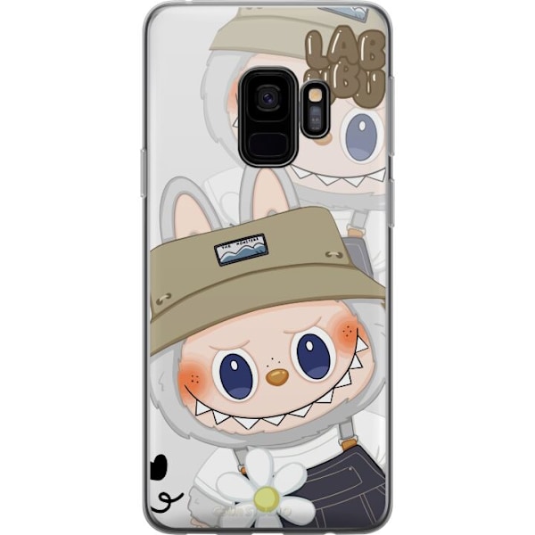 Samsung Galaxy S9 Läpinäkyvä kuori Labubu Minimal Mood - Yksinkertainen ja tyylikäs hirviösuunnittelu