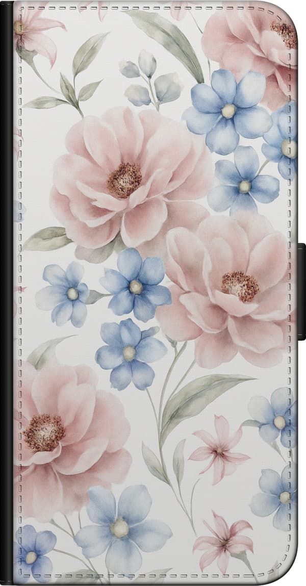 Kompatibel Tegnebogsetui til OnePlus 9 Pro Romantiske blomster