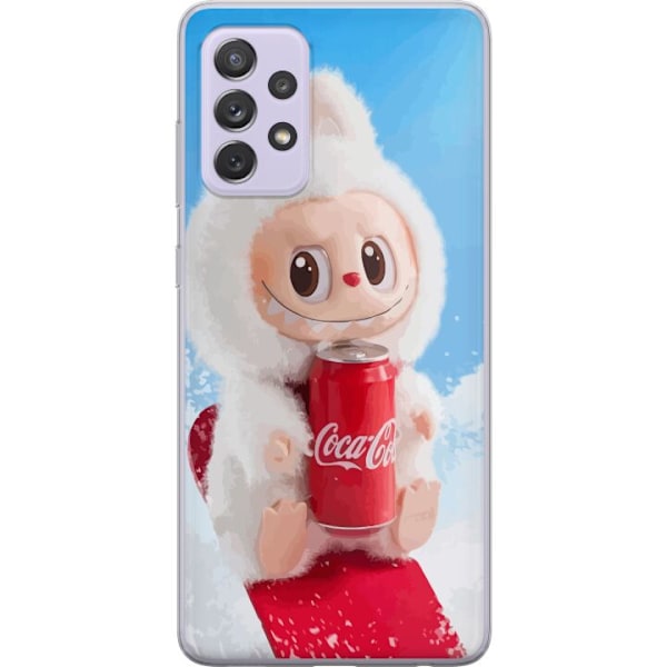 Samsung Galaxy A52s 5G Läpinäkyvä kuori Labubu Summer Edition