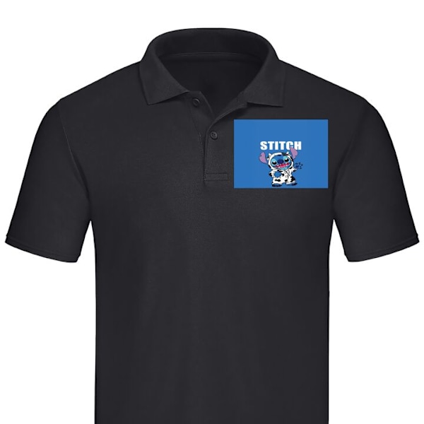 Pikeepaita Aikuisille | Tyylikäs Pikeepaita Ommel Musta XX-Large