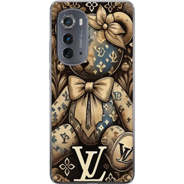 Motorola Edge (2022) Läpinäkyvä kuori Teddy Vuitton
