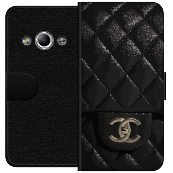 Samsung Galaxy Xcover 3 Plånboksfodral Chanel Black