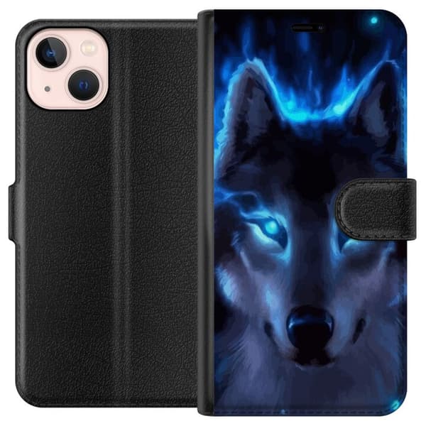Kompatibelt Plånboksfodral till Apple iPhone 13 mini Varg