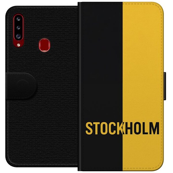 Samsung Galaxy A20s Lommeboketui Stockholm – fotball