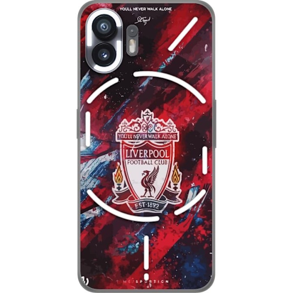 Nothing Phone (2) Gennemsigtig cover Liverpool