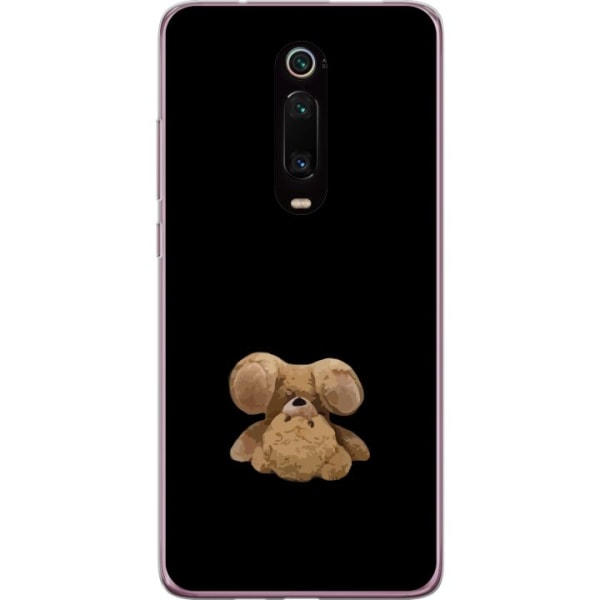 Xiaomi Mi 9T Pro  Läpinäkyvä kuori Ylösalaisin oleva karhu
