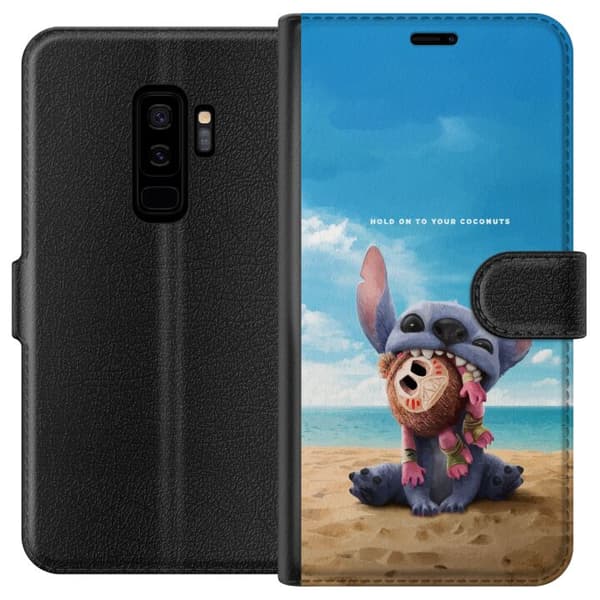Kompatibelt Lommeboketui til Samsung Galaxy S9+ Stitch