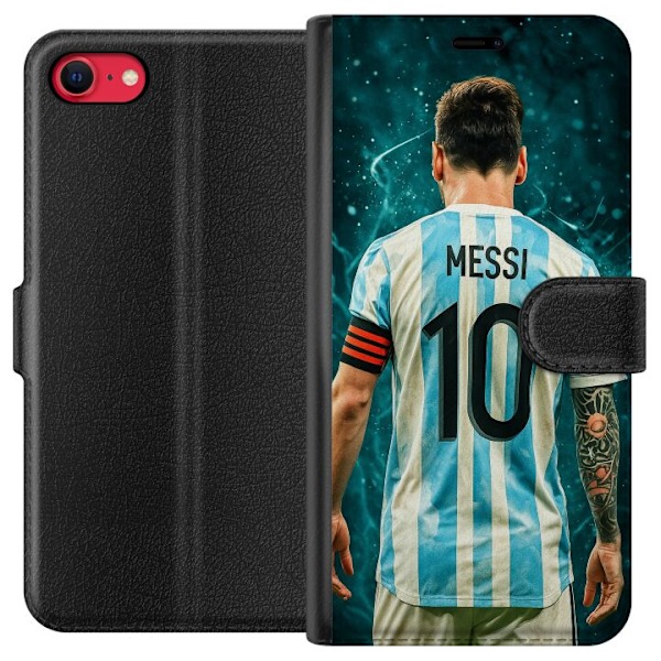 Apple iPhone 7 Tegnebogsetui Messi