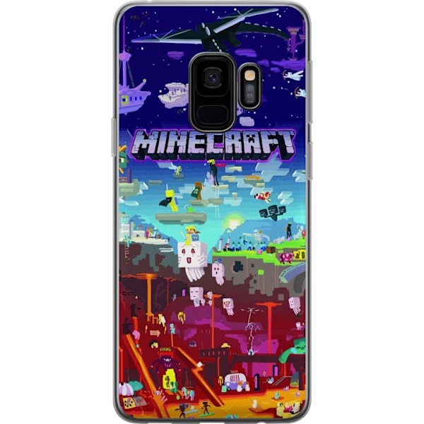 Samsung Galaxy S9 Genomskinligt Skal Minecraft