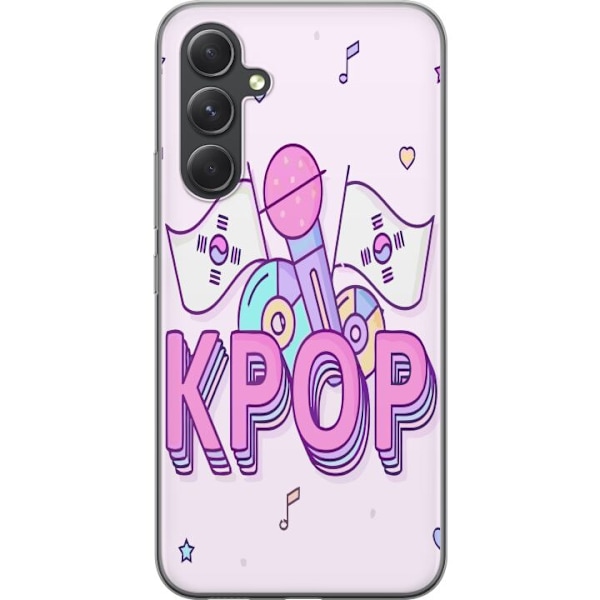 Samsung Galaxy S24 FE Läpinäkyvä kuori K-POP