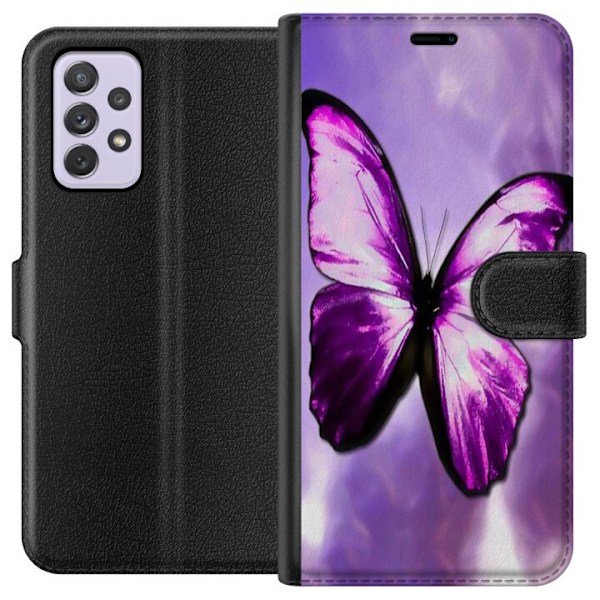 Samsung Galaxy A52s 5G Lommeboketui Sommerfugl