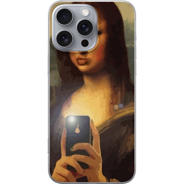 Apple iPhone 16 Pro Max Läpinäkyvä kuori Selfie Mona