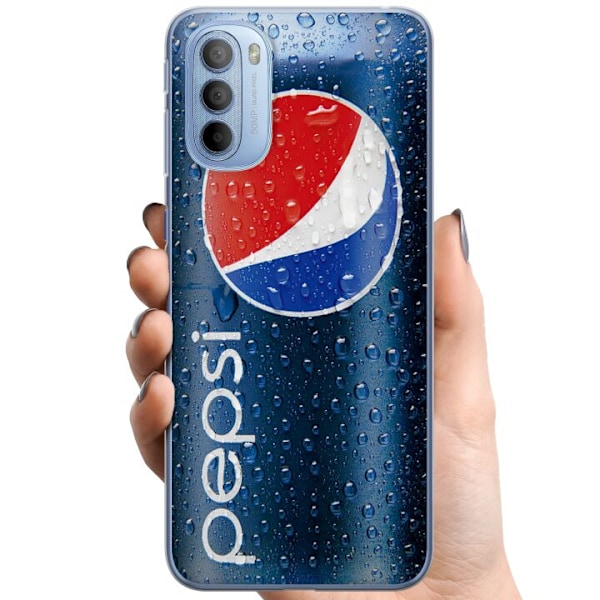 Motorola Moto G31 TPU Mobilskal Pepsi Can