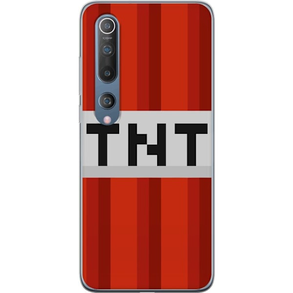 Xiaomi Mi 10 5G Läpinäkyvä kuori Minecraft TNT