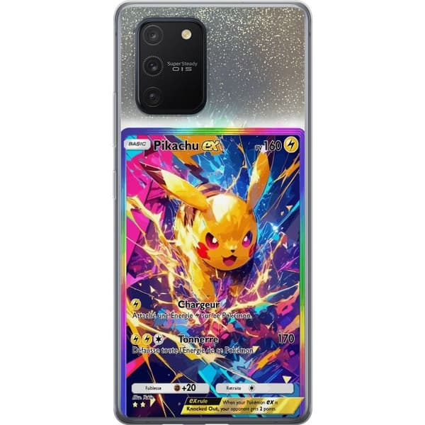 Kompatibelt Mobildeksel til Samsung Galaxy S10 Lite Pikachu gul