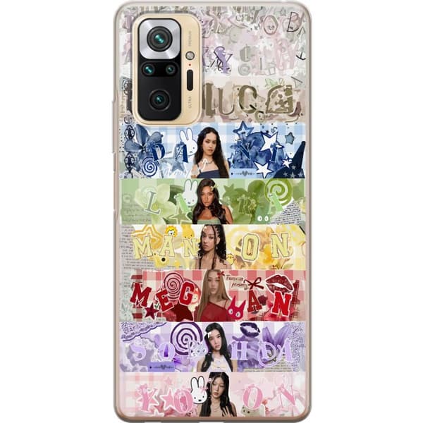 Kompatibelt Mobildeksel til Xiaomi Redmi Note 10 Pro K-pop flerfarget