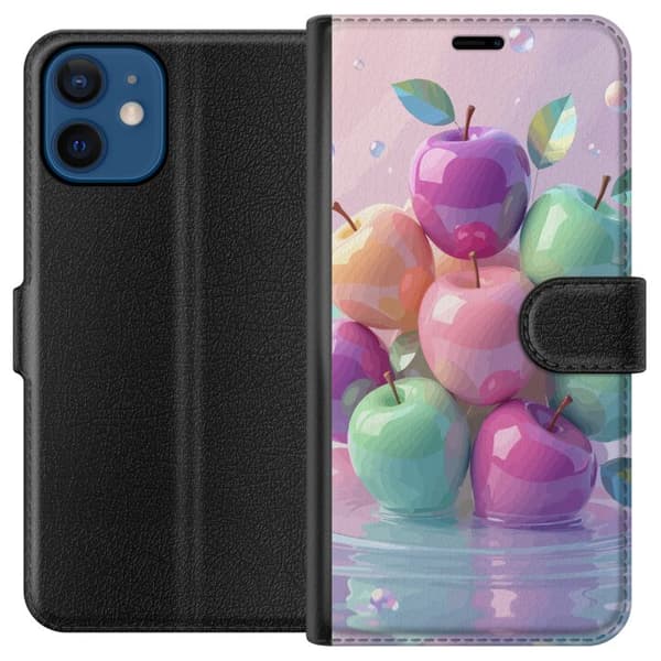Kompatibel Tegnebogsetui til Apple iPhone 12 mini Magiske æbler Fantasy-eventyr