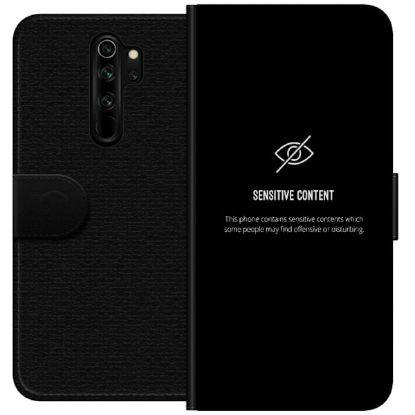 Xiaomi Redmi Note 8 Pro  Plånboksfodral sensitive content