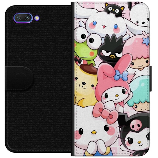 Honor 10 Tegnebogsetui Kawaii Sanrio Crew