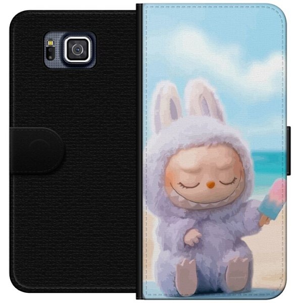 Samsung Galaxy Alpha Lompakkokotelo Labubu Vaaleanpunainen Tunnelma