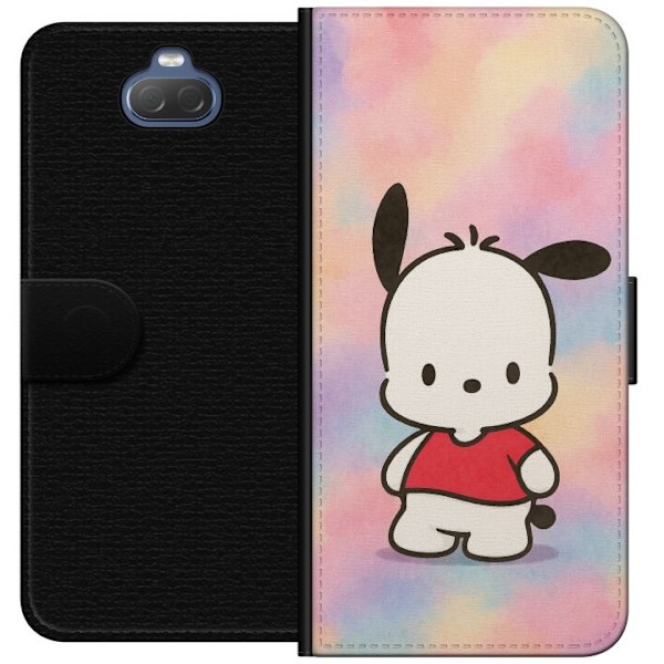 Sony Xperia 10 Lompakkokotelo Kawaii Sanrio Pochacco