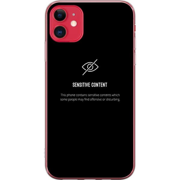 Kompatibel Mobilcover til Apple iPhone 11 følsomt indhold