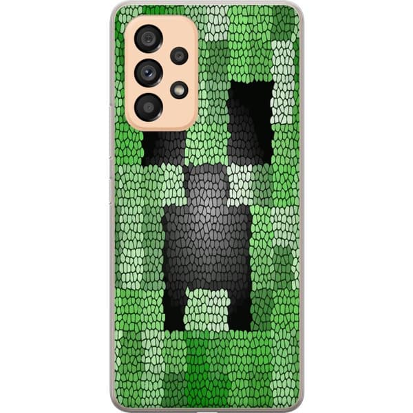 Kompatibel Mobilcover til Samsung Galaxy A53 5G Creeper / Minecraft